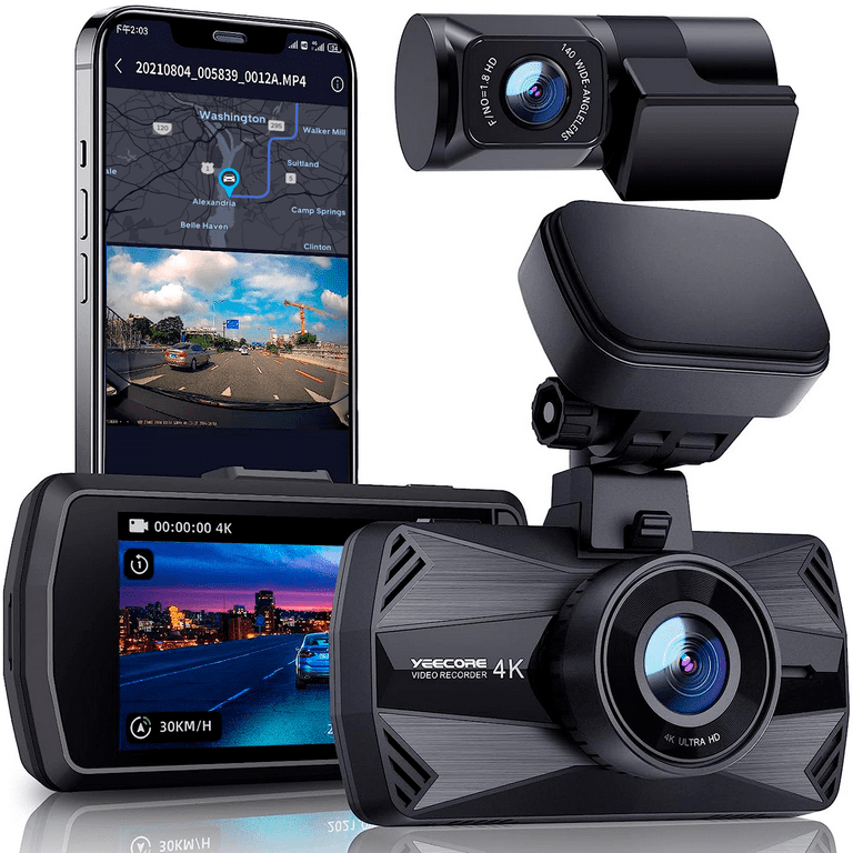 iZEEKER Dash Cam for Cars, 1080p Full HD Dash Camera, Dashcam with Night Vision, Car Camera with 3-Inch LCD Display, Parking Mode, G-Sensor, Loop