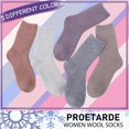 thumbnail image 3 of Calcetines de lana ProeTrade Merino, térmicos, cálidos para invierno, mujer, paquete de 5, 3 of 7