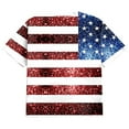 thumbnail image 5 of GLVSZ 4th of July T-Shirts for Men 2024 Plus Size Short Sleeve Crewneck Basic Tees American Flag Printed Patriotic Shirts for Independence Day, 5 of 5