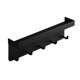 thumbnail image 1 of Billuyoard Ganchos de pared Estante organizador de acero inoxidable autoadhesivo multifuncional montado en la pared Accesorios para colgar ropa de doble Accesorios de baño Negro Billuyoard HA066128-02, 1 of 6