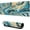 Teal Marble Texture, variant on Gaming Mouse Pad,Teal Marble Texture Mouse Pad Non-Slip Rubber Base Desk Mat, Large Extended Mousepad Protector for Home Office 31.5 x 15.7 in