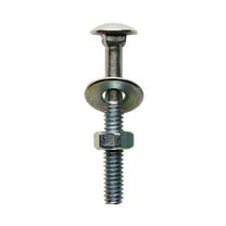 Hillman Carriage Bolt 1/4 " - 20 X 1 " Grade 2 Coarse Round Head