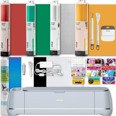 Cricut Maker 3 Craft Cutting Machine with 12ft and 3ft Smart Vinyl Rolls Bundle