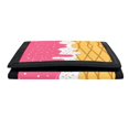 thumbnail image 5 of FUIALDOLG Ice Cream Waffle Theme Portable Children's Wallet, Polyester Trifold Card Wallet Protective Kids Trifold Wallet for Sports Outdoor, 5 of 7