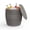 Brown, variant on fazzn Outdoor Cooler Side Table - 4 in 1 - Designed for use as Outdoor Side Table, Patio Decor and Ice Chest.Black/Brown