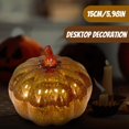 thumbnail image 6 of Halloween Pumpkin Decorations Purple Indoor Halloween Table Decorations Fall Pumpkin Decor for Home Mantel Shelf Autumn Harvest Halloween Party 1 Pack, 6 of 7