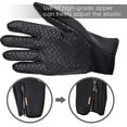 thumbnail image 6 of Lilvigor Winter Touchscreen Warm Gloves, Water Resistant Windproof Anti-Slip Sports Gloves for Cycling Driving Running Hiking Climbing Skiing Sports, Adjustable Size for Men＆Women, 6 of 7