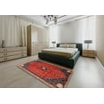 thumbnail image 5 of Ahgly Company Machine Washable Indoor Rectangle Traditional Red Area Rugs, 5' x 8', 5 of 7