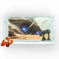 thumbnail image 2 of Aquarium Background Sticker -  Starship Desert Robot HD Poster Decoration - for 5-60 Gallon Fish Tanks Terrarium, 2 of 4