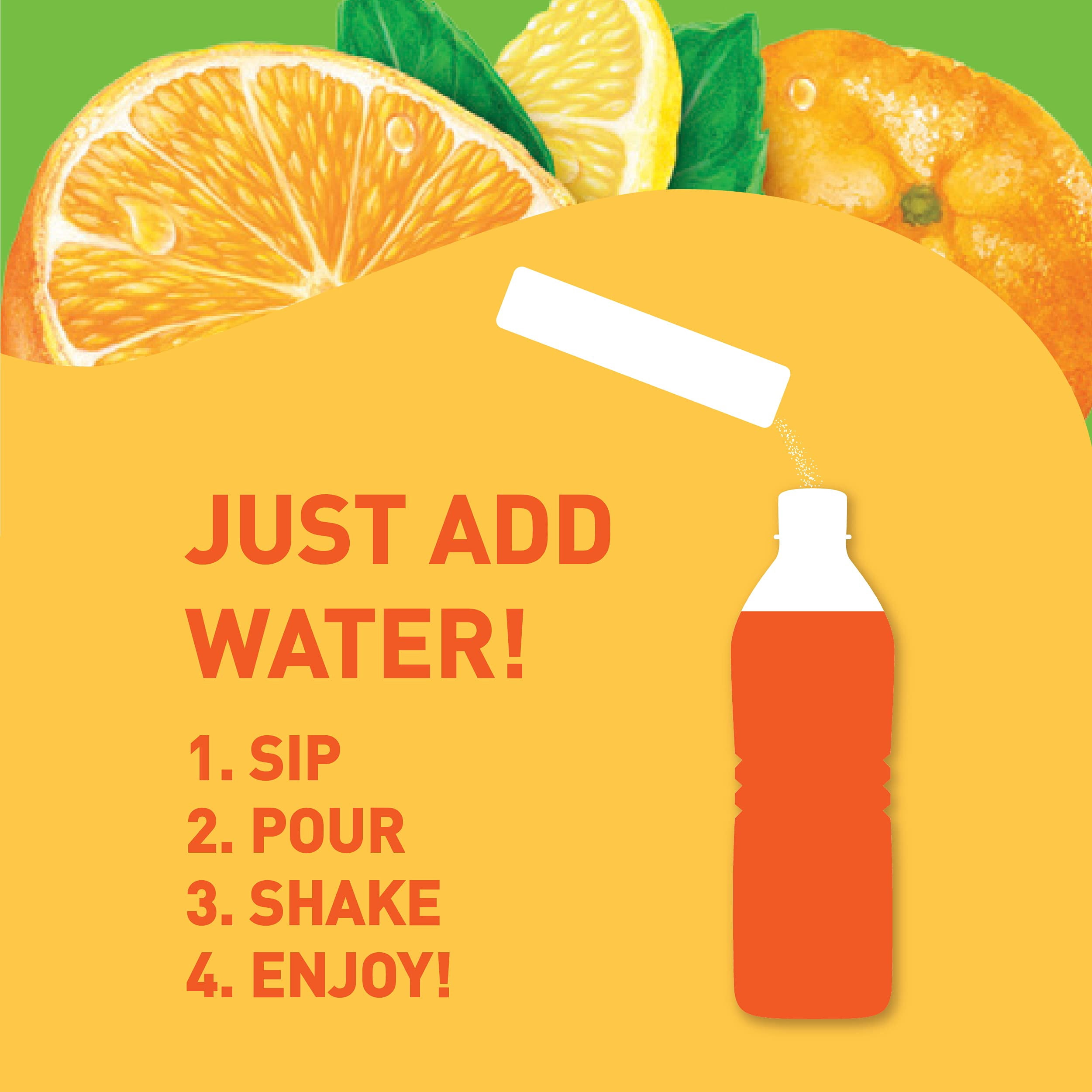 Tampico Mango Punch Drink Mix Sticks - Zero Sugar, 100% Vitamin C, 6 Count