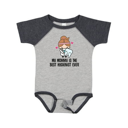 

Inktastic Best Hygienist Ever Mommy Gift Baby Girl Bodysuit