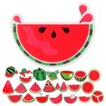 thumbnail image 1 of 50Pcs Summer Watermelon Stickers Party Fruit Stickers Adorable Watermelon Decals Birthday Party Stickers, 1 of 4