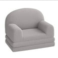 thumbnail image 2 of Ataucjin 2-in-1 Kids Sofa Chair, Convertible Toddler Couch Lounge, Comfy Fold Out Teddy Fleece Fabric Children's Sofa Bed for Playroom, Bedroom, Nursery, Gift for Boys & Girls, 2 of 7