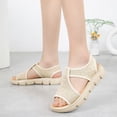 thumbnail image 5 of CAIXAI Wide Walking Shoes for Women Arch Support Womens Platform Sneakers Breathable -On Walking Shoes with Wide Width Knit Upper Embroidery Mary Jane Flats Hands Free Walking Tennis Shoes, 5 of 8