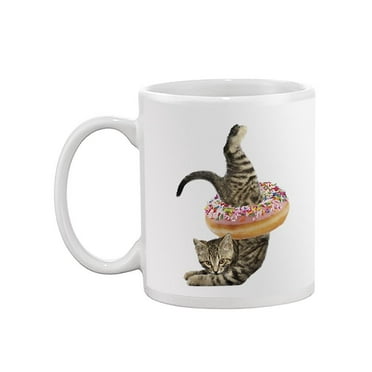 Donut Kitten Mug - SPIdeals Designs,