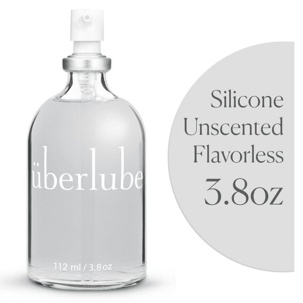 Uberlube Luxury Lubricant LatexSafe Natural Silicone Lube with