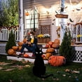 thumbnail image 6 of BNNG Black Cat Halloween Decorations Plastic Yard Signs with Stakes,Halloween Decorations Outdoor, Scary Silhouette with Glow in Dark Eyes for Outdoor Yard Lawn Garden Halloween Decor, 6 of 6