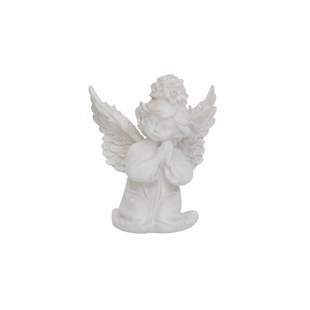 Cute Hands and Sleeping Cherub Ornament LED Light Angel Figure Home Decor Angels 