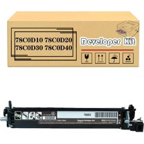 CX421 78C0D10 78C0D20 78C0D30 78C0D40 Developer Kit, Compatible for Lexmark C2240 C2325 C2325dw C2425dw C2535 C2535dw C2640 CS521dn CS421dn CS521 CX421adn 522ade Printers