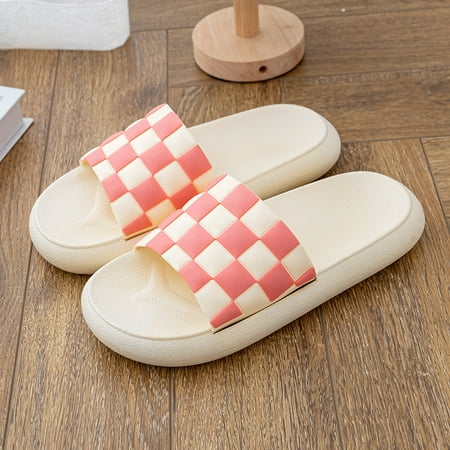 

BottleZi (black/pink/beige) Sandals for WomenThick Sole House Slippers Anti-Slip Shower Sandals Women Quick Drying Bath Slippers Non Slip Dorm Shoes House Indoor Bathroom Soft Sli