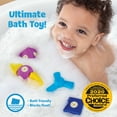 thumbnail image 6 of Blockaroo Magnetic Foam Bath Blocks for Toddlers – 50-Piece STEM Learning Set for Kids Ages 3–6, 6 of 8