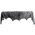 thumbnail image 1 of PENGXIANG Nappe d'Halloween Serviette de Cheminée Chemin de Table Rideau Abat-Jour Décoration d'Halloween, 1 of 11