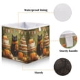 thumbnail image 4 of Storage Basket Foldable Open Organizers for Clothes Toys Books11.02x11.02x11.02in Black Cat Halloween Party, 4 of 8