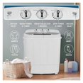 ChicCrest Por Mini Tub Washing Machine 13LBS Compact Laundry Washer and