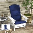 thumbnail image 2 of Outsunny Outdoor Adirondack Chair Cushion with Back Ties, Blue, 2 of 10
