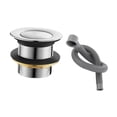 thumbnail image 2 of deevoka Bathtub Drain Stopper Alloy Easy to Install Tub Stopper for Bathroom Bathtub B, 2 of 9