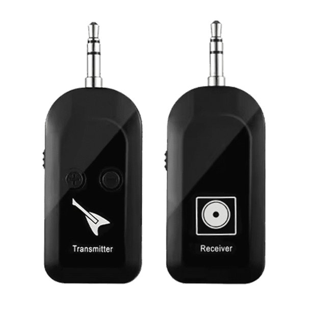de Guitarra Inalámbrico Recargable 2.4G Transmisor Receptor de Guitarra en Tiempo Real con Adaptador de 6.35 mm MusicAccessories A