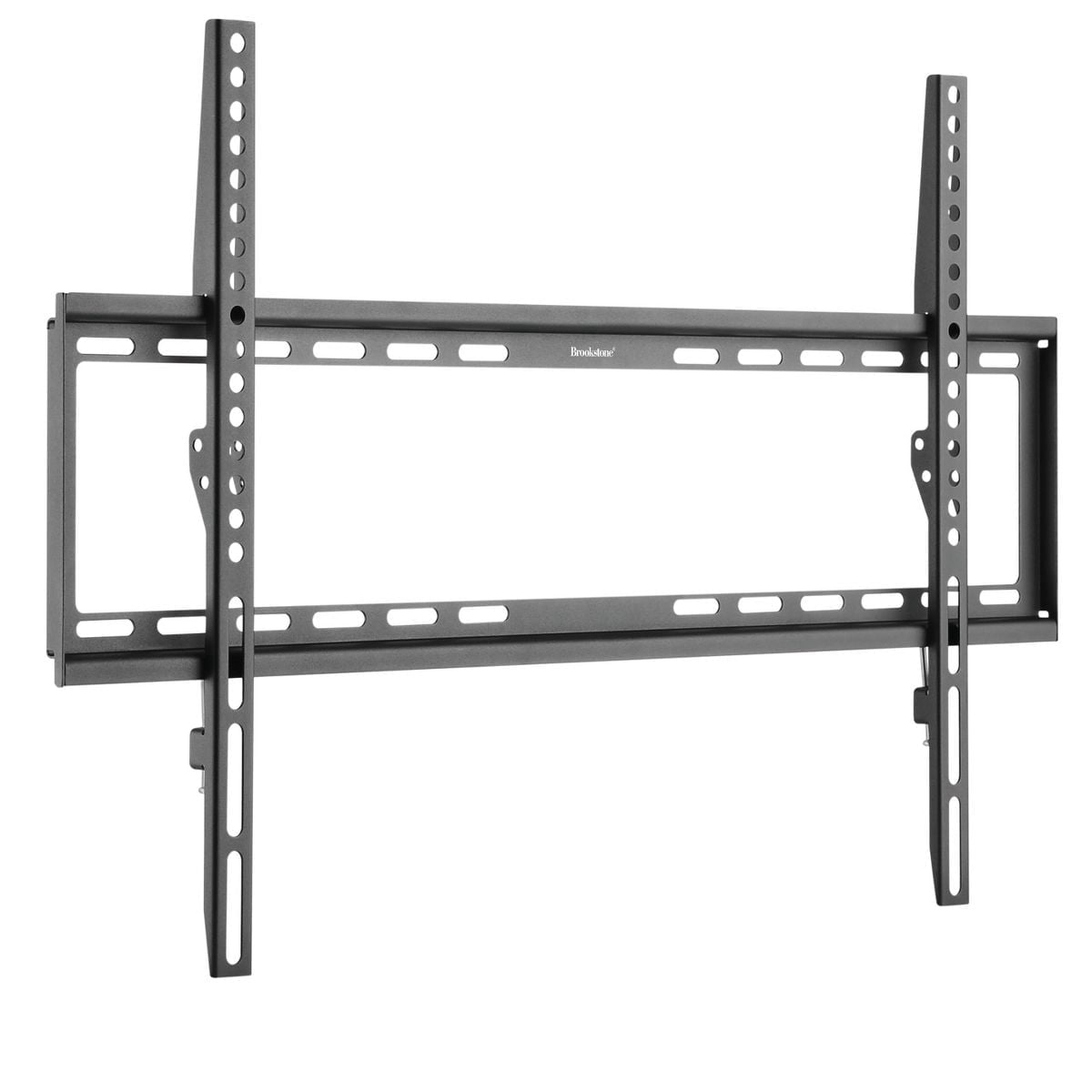 Brookstone Low Profile Fixed TV Wall Mount for 37"-86" TVs, Max 99 lbs, VESA 100x100 to 800x400mm