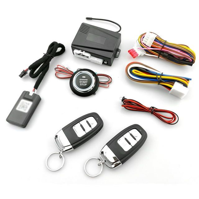 Yeacher 12.0V Remote Starter for Car Keyless Entry PKE Remote Engine Starters BT Phone Control