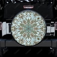 thumbnail image 2 of Geometric Abstract Shapes Print Spare Tire Cover Waterproof Tire Wheel Protector for Car Truck SUV Camper Trailer Rv 14"-17", 2 of 5