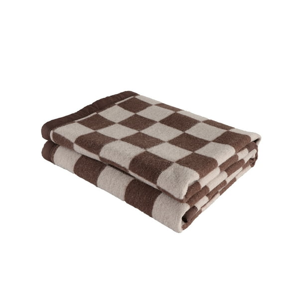 YOUR MOON Wool Blanket Throw Queen Size 100 Natural Australian Wool