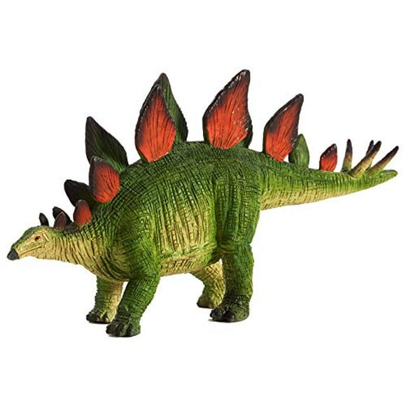MOJO Figurine de Dinosaure Réaliste Stegosaurus Réplique Peinte à la Main
