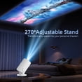 thumbnail image 5 of Salange Native 1080p 8K&4K Support Ultra Short Throw projector with 12000 Lumens,WiFi 6 and BT5.4,Auto Keystone for Home Movies Projection,Whith(2026 Upgrade), 5 of 9