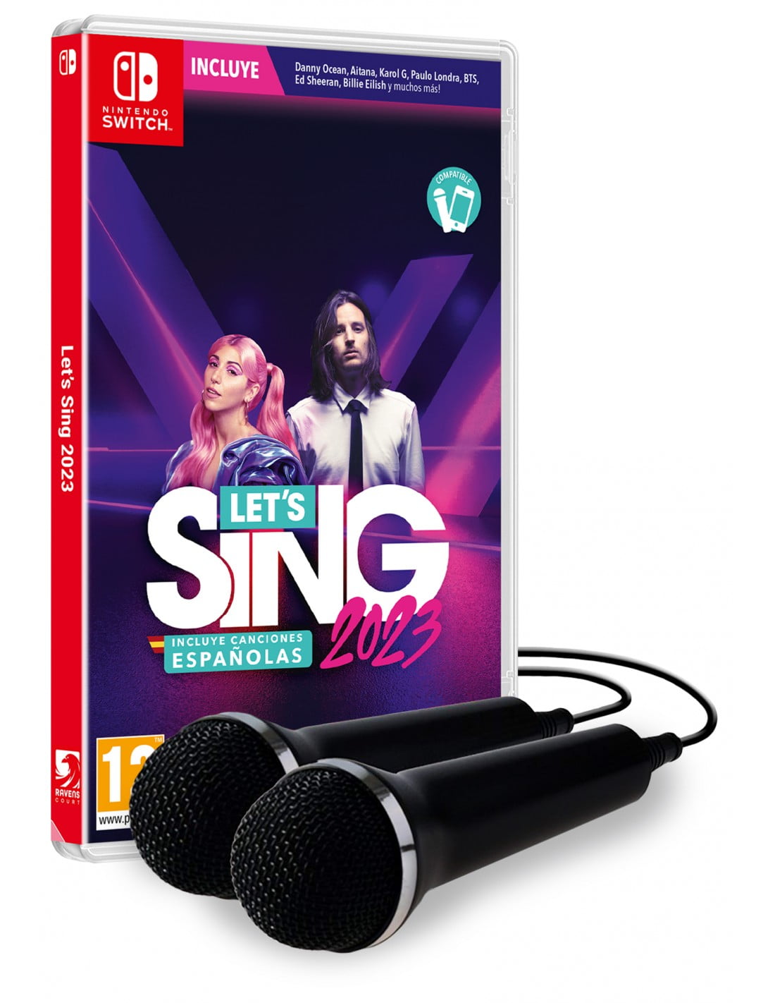 Let's Sing 2025 (2-mic bundle), Nintendo Switch - Walmart.com