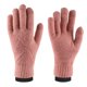 thumbnail image 1 of Guantes de invierno para mujer, guantes cálidos para clima frío con forro de punto cálido elástico de Cachemira doble con pantalla táctil, 1 of 5