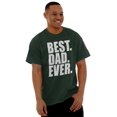 thumbnail image 4 of Cool Father's Day Best Dad Ever Men's Graphic T Shirt Tees Brisco Brands 2X, 4 of 6