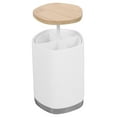 thumbnail image 4 of WEAVILUX White ABS Toothpick Holder Box for Home Use, Toothpick Storage Container, 1 Piece Compact Design, 4 of 8