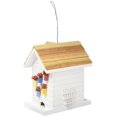 thumbnail image 2 of Home Bazaar HB-9504FWS Potting Shed Bird Feeder - White, 2 of 3
