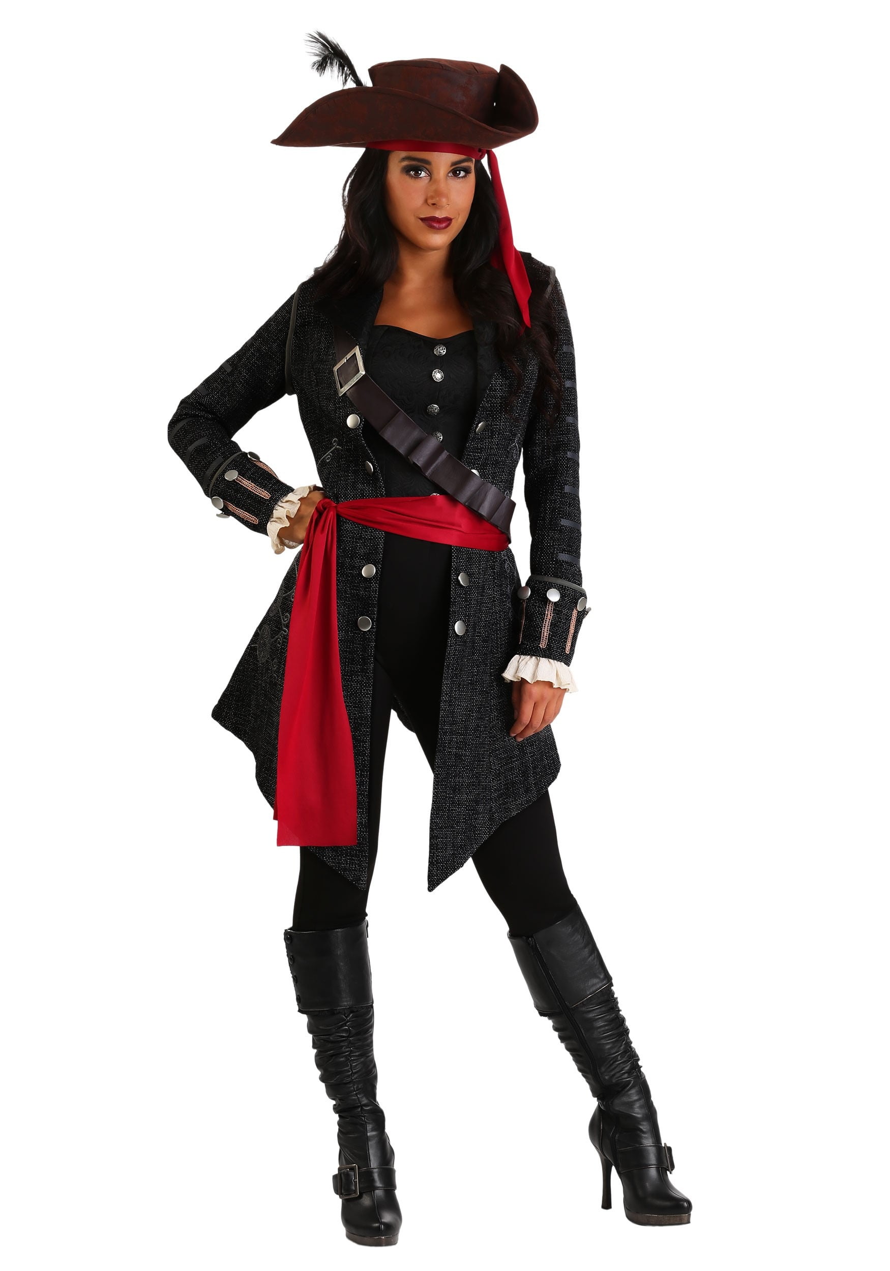 Women's Plus Size Fearless Pirate Costume - Walmart.com
