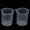 White, variant on 2PCS 100ml/3.4oz Measuring Cups for Liquids, Clear Small Measuring Cup,100ml Lab Graduated Beaker, Multipurpose Reusable Mixing Cups for Kitchen Cooking Medicine Measure Tool