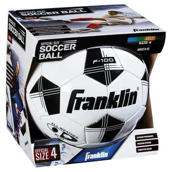 Franklin Sports Soccer Ball, Size 4