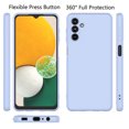 thumbnail image 3 of Galaxy A13 5G Case, Takfox Samsung Galaxy A13 Basic Case [Frosted] Shockproof Case Liquid Silicone Gel Rubber Soft TPU Anti-slip Bumper Thin Matte Slim Phone Case Covers For Samsung A13 5G,Purple, 3 of 10