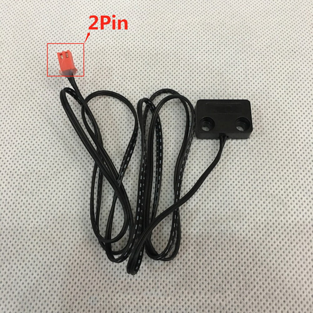TIZZY Treadmill Speed Sensor Cable 2 Pin Light Sensor Tachometer Magnetic Induction Speed Sensor for Treadmill Spare Parts