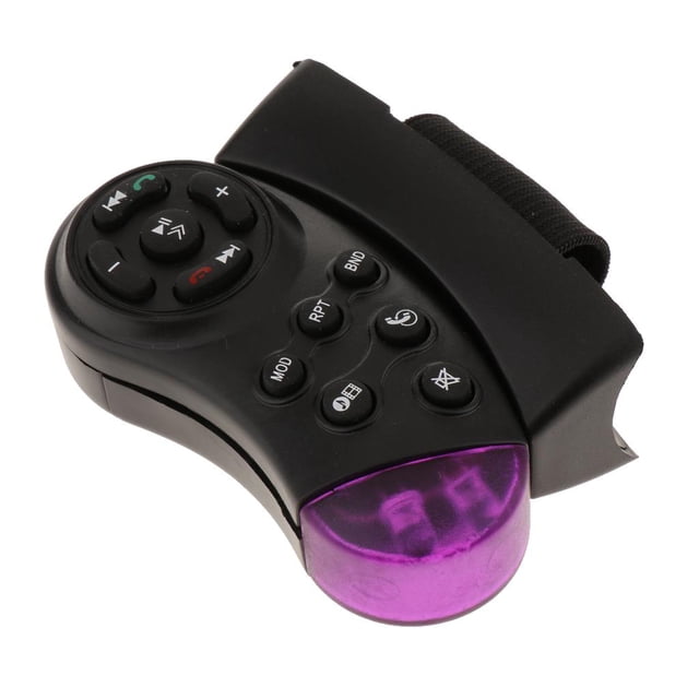 RV Truck Car telemando Universal Control Del Volante CD DVD MP3 Multimedia telemando Multimedia Botón shamjiam Controlador de rueda de coche