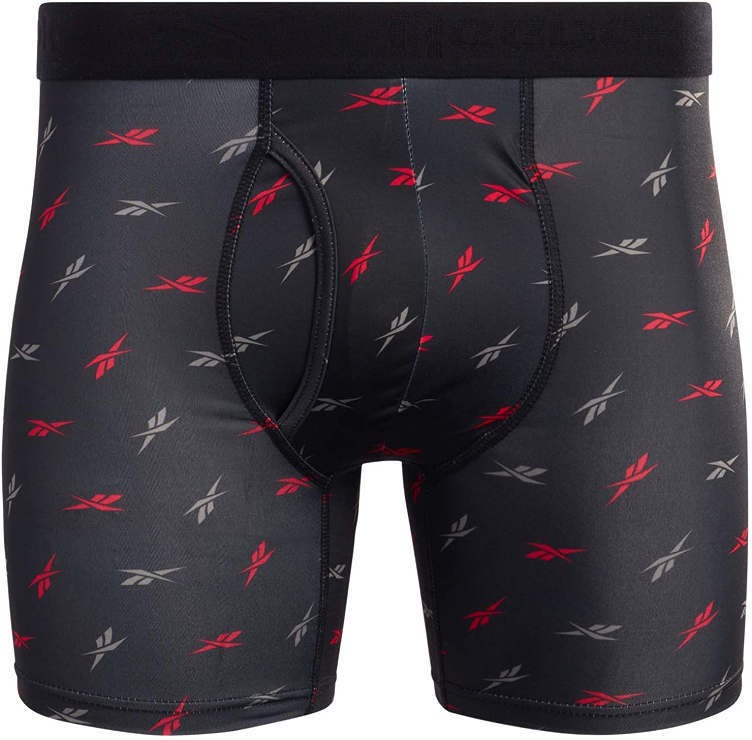 reebok men's underwear performance boxer briefs 4 pack