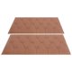 thumbnail image 1 of Wall Cushions 3D PVC Wall Panel Shockproof For DIY Enthusiasts TV Walls Children's Bedroom Bed Headboards Sound Insulation 59.50X30.00X0.50CM 2Pcs, 1 of 1